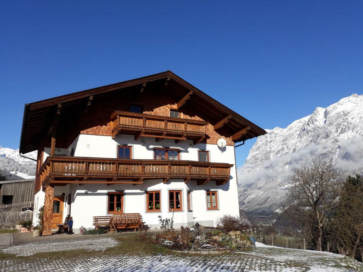 Ferienwohnung Unterschwabegghof Werfen Exterior foto