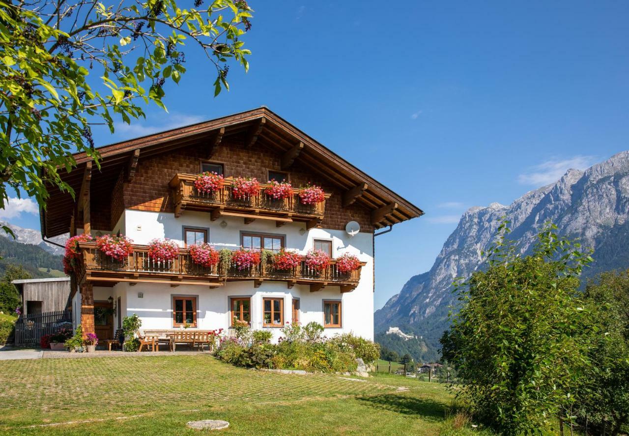 Ferienwohnung Unterschwabegghof Werfen Exterior foto