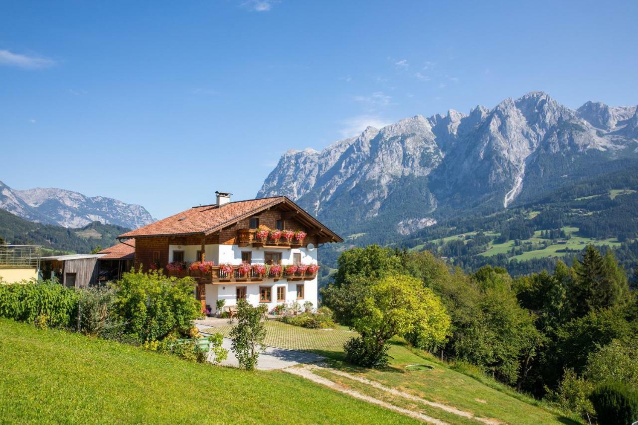 Ferienwohnung Unterschwabegghof Werfen Exterior foto