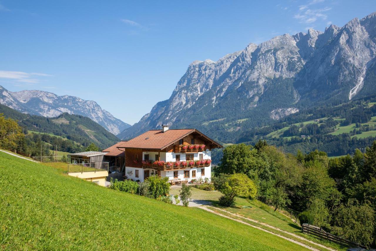 Ferienwohnung Unterschwabegghof Werfen Exterior foto